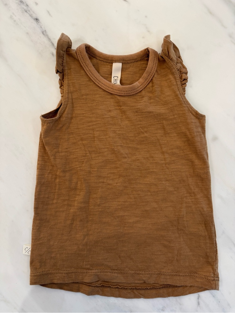 Childhoods Clothing Ruffle Sleeve Tank Top